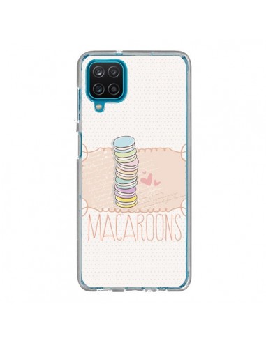 Coque Samsung Galaxy A12 et M12 Macaron Gateau - Sara Eshak