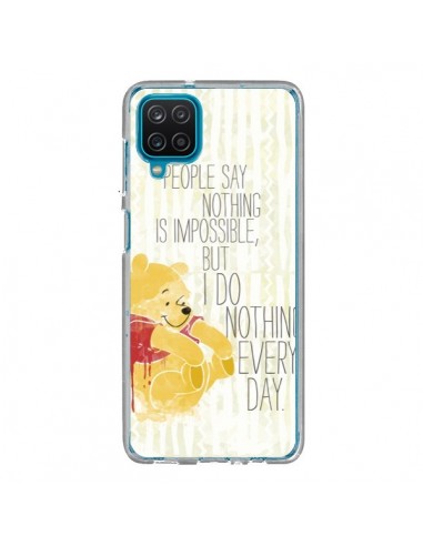 Coque Samsung Galaxy A12 et M12 Winnie I do nothing every day - Sara Eshak