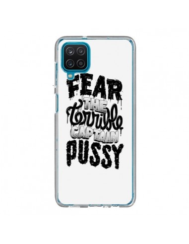 Coque Samsung Galaxy A12 et M12 Fear the terrible captain pussy - Senor Octopus