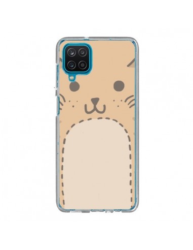 Coque Samsung Galaxy A12 et M12 Big Cat chat - Santiago Taberna