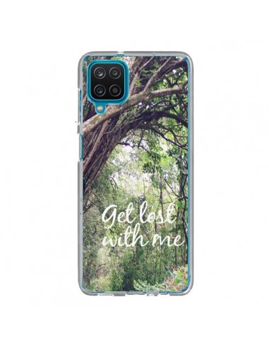 Coque Samsung Galaxy A12 et M12 Get lost with him Paysage Foret Palmiers - Tara Yarte