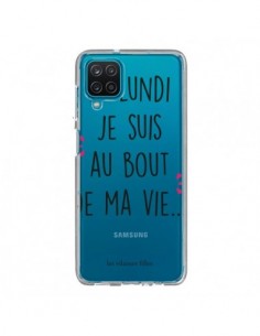 Coque Samsung Galaxy A12 et M12 Le lundi, je suis au bout...