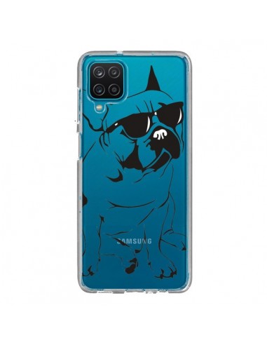 Coque Samsung Galaxy A12 et M12 Chien Bulldog Dog Transparente - Yohan B.