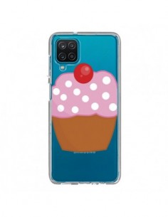 Coque Samsung Galaxy A12 et M12 Cupcake Cerise...
