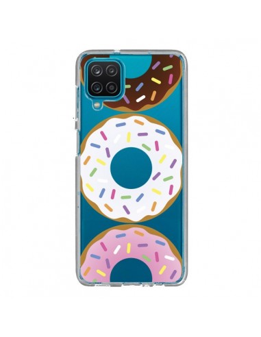 Coque Samsung Galaxy A12 et M12 Bagels Bonbons Transparente - Yohan B.