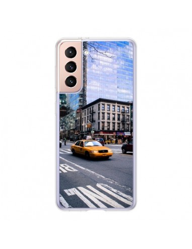 Coque Samsung Galaxy S21 5G New York Taxi - Anaëlle François