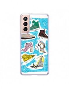 Coque Samsung Galaxy S21 5G Cinderella Shoes Chaussures -...