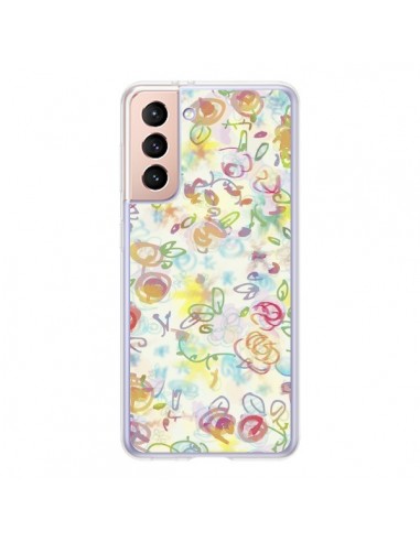 Coque Samsung Galaxy S21 5G Primavera Fleurs - AlekSia