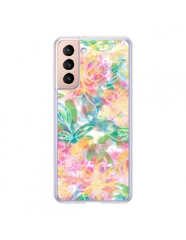 Coque Samsung Galaxy S21 5G Spring Fleurs - AlekSia