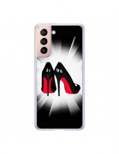 Coque Samsung Galaxy S21 5G Chaussures Semelles Rouges...