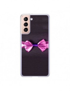 Coque Samsung Galaxy S21 5G Noeud Papillon Kitty Bow Tie...