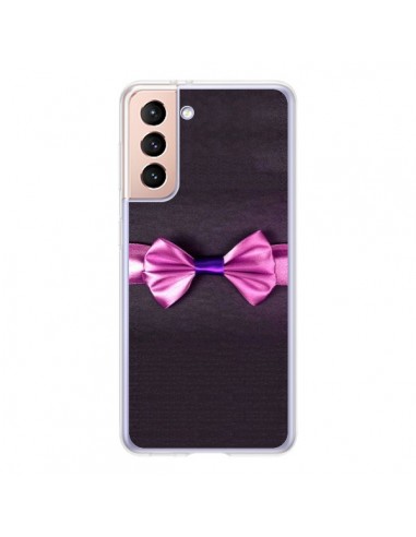 Coque Samsung Galaxy S21 5G Noeud Papillon Kitty Bow Tie - Asano Yamazaki