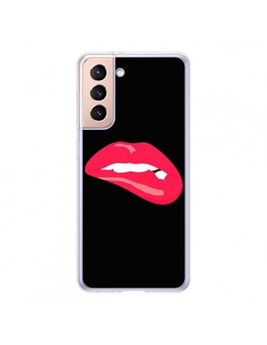Coque Samsung Galaxy S21 5G Lèvres Lips Envy Envie Sexy - Asano Yamazaki