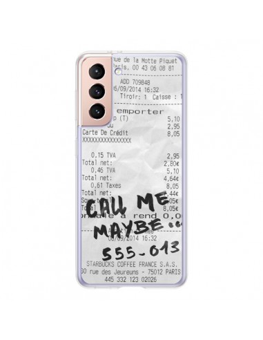 Coque Samsung Galaxy S21 5G Call me maybe - Benoit Bargeton