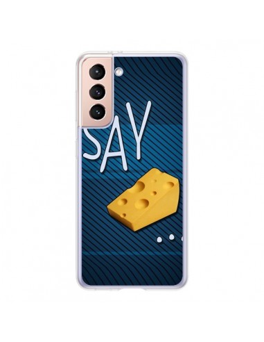 Coque Samsung Galaxy S21 5G Say Cheese Souris - Bertrand Carriere
