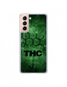 Coque Samsung Galaxy S21 5G THC Molécule - Bertrand Carriere