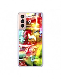 Coque Samsung Galaxy S21 5G London Bus - Brozart