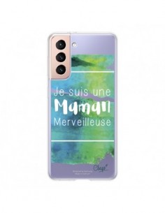 Coque Samsung Galaxy S21 5G Je suis une Maman...