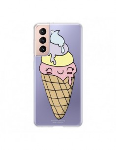 Coque Samsung Galaxy S21 5G Ice Cream Glace Summer Ete...