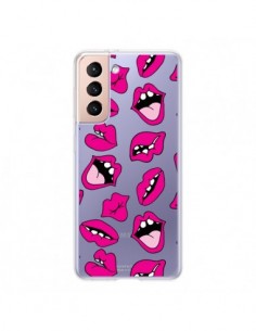 Coque Samsung Galaxy S21 5G Lèvres Lips Bouche Kiss...