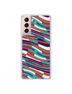 Coque Samsung Galaxy S21 5G Respect Lines Azteque - Danny...