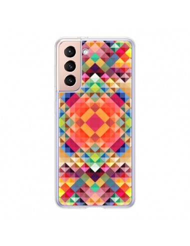 Coque Samsung Galaxy S21 5G Sweet Color Azteque - Danny Ivan