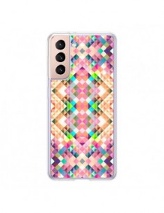 Coque Samsung Galaxy S21 5G Wild Colors Azteque - Danny Ivan