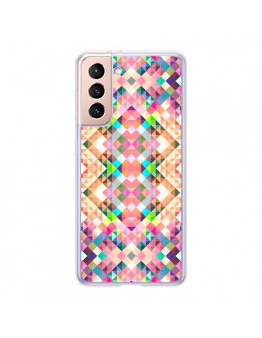 Coque Samsung Galaxy S21 5G Wild Colors Azteque - Danny Ivan