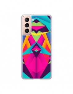 Coque Samsung Galaxy S21 5G Friendly Color Azteque -...