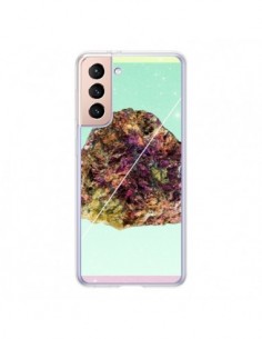 Coque Samsung Galaxy S21 5G Mineral Love Pierre Volcan -...