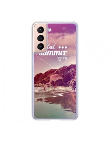 Coque Samsung Galaxy S21 5G Summer Feeling Été - Eleaxart