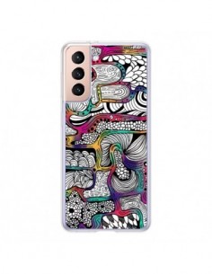 Coque Samsung Galaxy S21 5G Reflejo Reflet Couleur -...