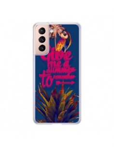 Coque Samsung Galaxy S21 5G Give me a summer to remember...