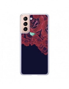 Coque Samsung Galaxy S21 5G Roses - Eleaxart