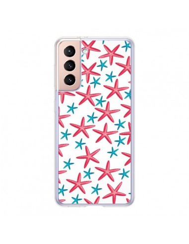 Coque Samsung Galaxy S21 5G Etoiles de mer Estrellitas - Eleaxart