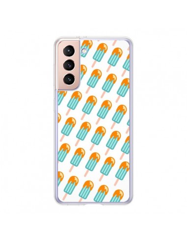 Coque Samsung Galaxy S21 5G Glaces Ice cream Polos - Eleaxart