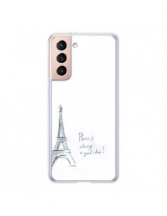 Coque Samsung Galaxy S21 5G Paris is always a good idea -...