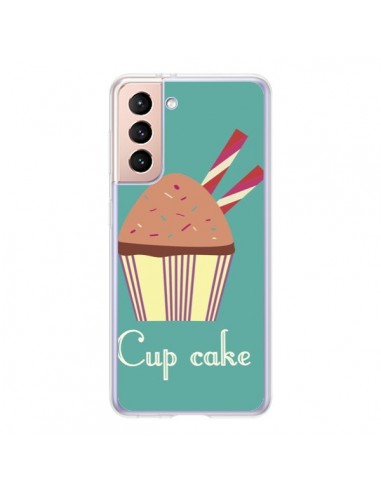 Coque Samsung Galaxy S21 5G Cupcake Chocolat -  Léa Clément