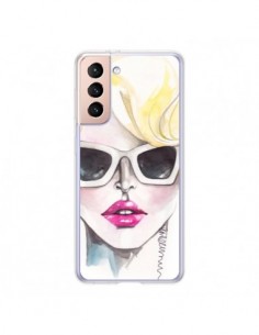 Coque Samsung Galaxy S21 5G Blonde Chic - Elisaveta Stoilova