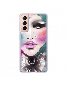 Coque Samsung Galaxy S21 5G Love Color Femme - Elisaveta...