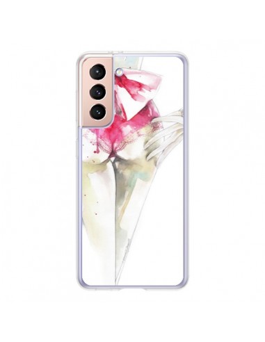 Coque Samsung Galaxy S21 5G Love is a Madness Femme - Elisaveta Stoilova