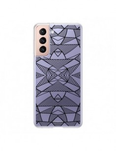 Coque Samsung Galaxy S21 5G Lignes Miroir Grilles...