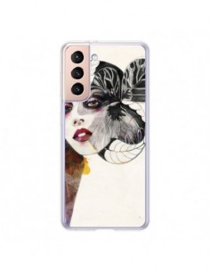 Coque Samsung Galaxy S21 5G Flower Girl - Felicia Atanasiu
