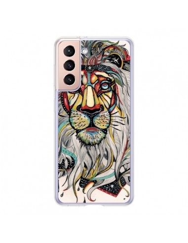 Coque Samsung Galaxy S21 5G Lion Leo - Felicia Atanasiu