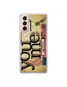 Coque Samsung Galaxy S21 5G Me And You Love Amour Toi et...