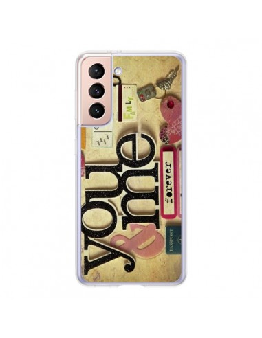 Coque Samsung Galaxy S21 5G Me And You Love Amour Toi et Moi - Irene Sneddon