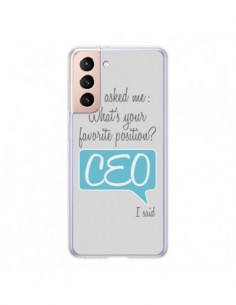 Coque Samsung Galaxy S21 5G What's your favorite position...