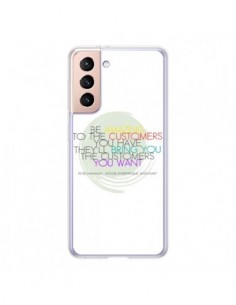 Coque Samsung Galaxy S21 5G Peter Shankman, Customers -...