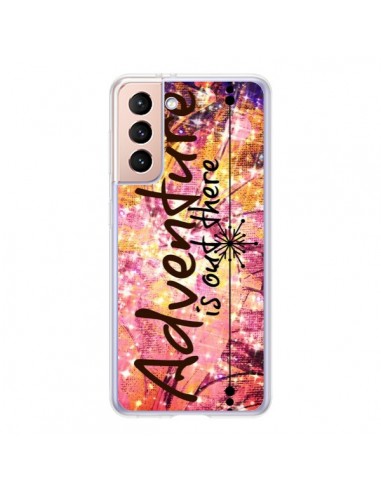 Coque Samsung Galaxy S21 5G Adventure Is Out There Fleurs - Ebi Emporium