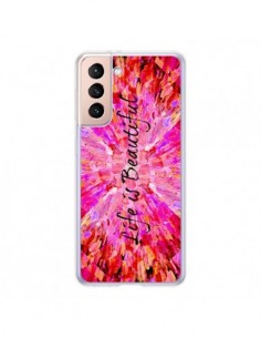 Coque Samsung Galaxy S21 5G Life is Beautiful - Ebi Emporium
